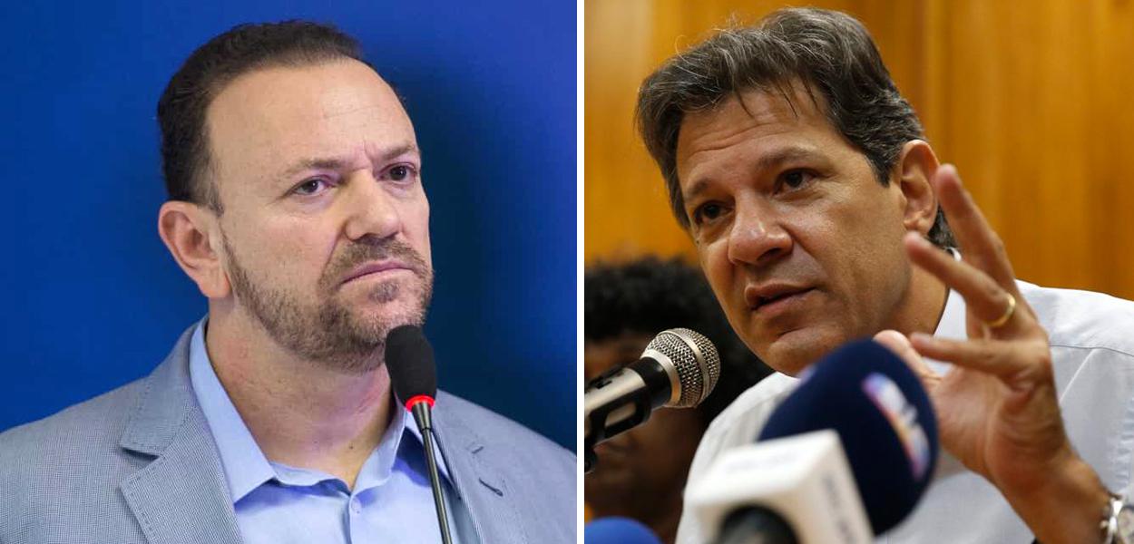 Edinho Silva e Fernando Haddad (Foto: ABr) Edinho Silva e Fernando Haddad