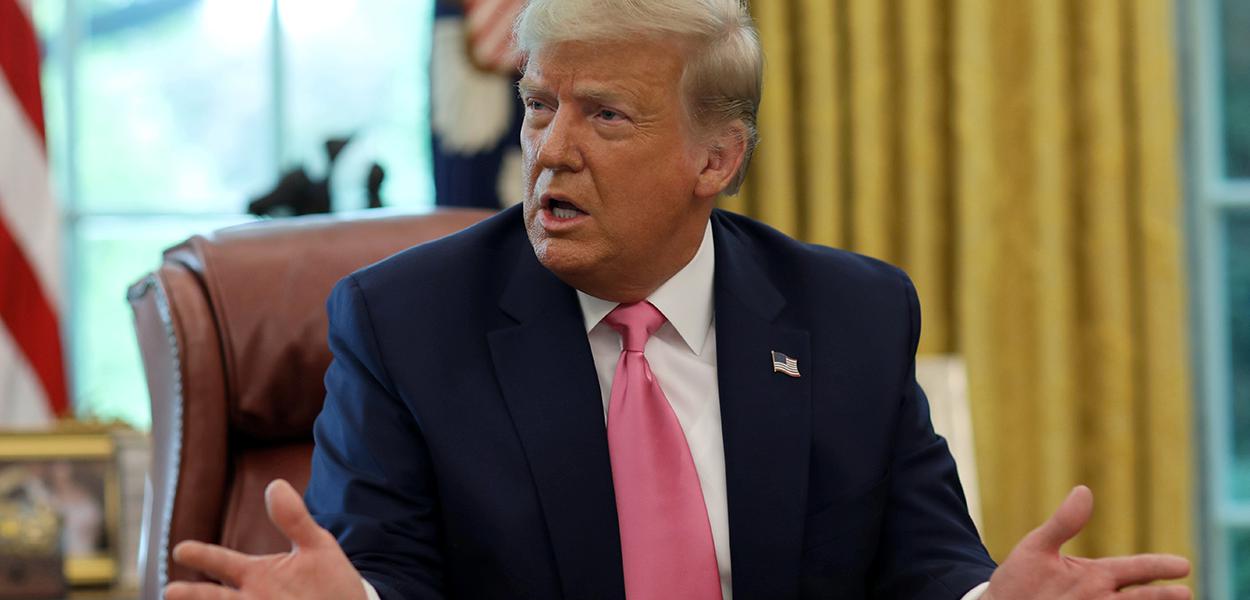 Presidente dos EUA, Donald Trump (Foto: REUTERS/Leah Millis) Presidente dos EUA, Donald Trump
