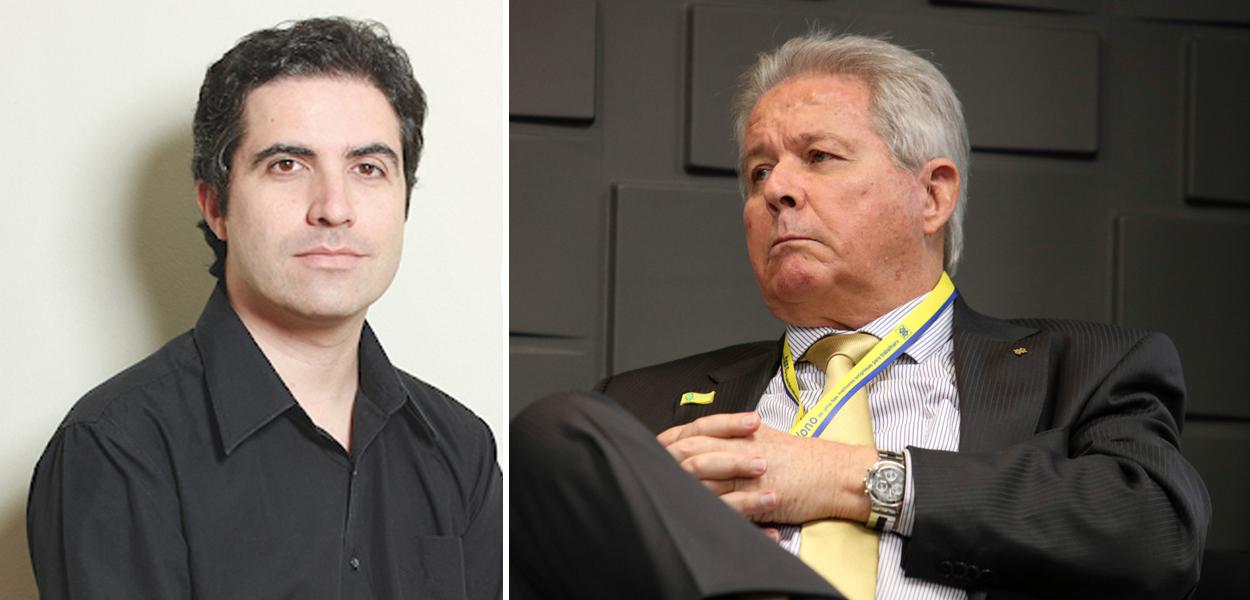 Bernardo Mello Franco e Rubem Novaes (Foto: Reprodução | Fabio Rodrigues Pozzebom/Agência Brasil) Bernardo Mello Franco e Rubem Novaes