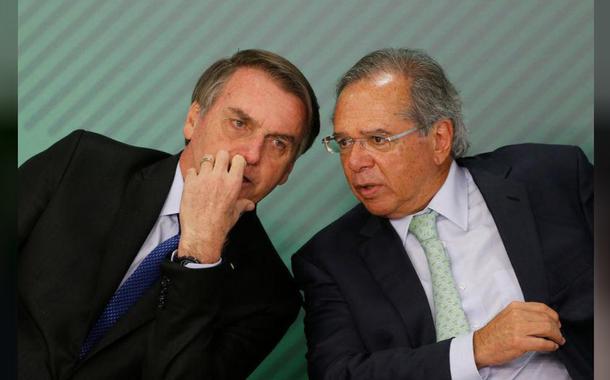 Jair Bolsonaro e Paulo Guedes (Foto: Reuters) Jair Bolsonaro e Paulo Guedes