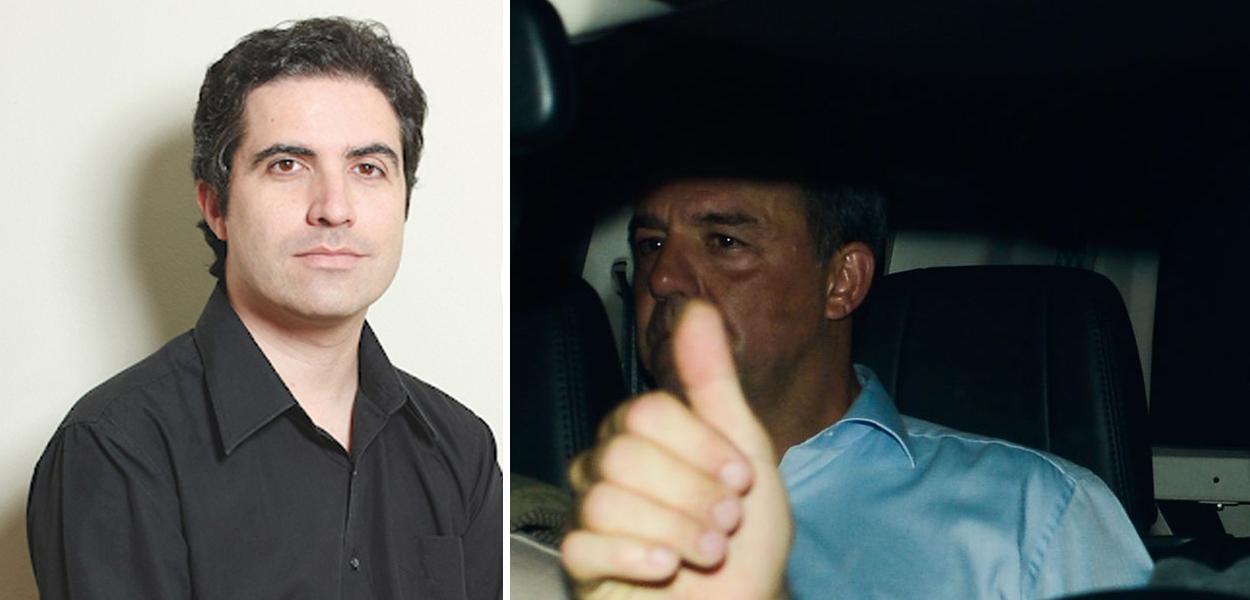 Bernardo Mello Franco e Sérgio Cabral (Foto: Reprodução | Fernando Frazão/Agência Brasil) Bernardo Mello Franco e Sérgio Cabral