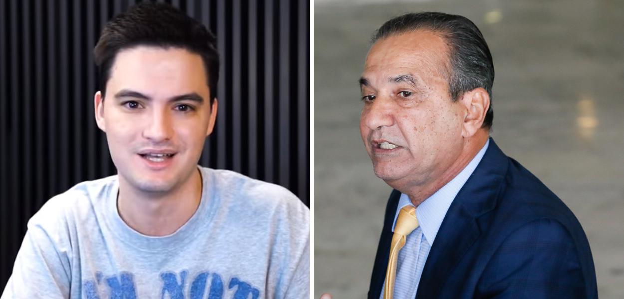 Felipe Neto e Silas Malafaia (Foto: Reprodução | Isac Nóbrega/PR) Felipe Neto e Silas Malafaia