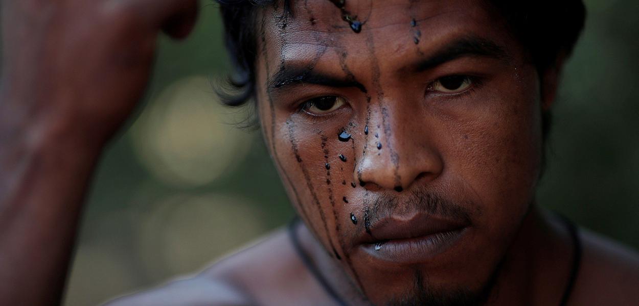 Paulo Paulino Guajajara, integrante de grupos conhecido como "guardiões da floresta", foi assassinado em novembro de 2019 (Foto: Ueslei Marcelino/Reuters) Paulo Paulino Guajajara, integrante de grupos conhecido como "guardiões da floresta", foi assassinado em novembro de 2019