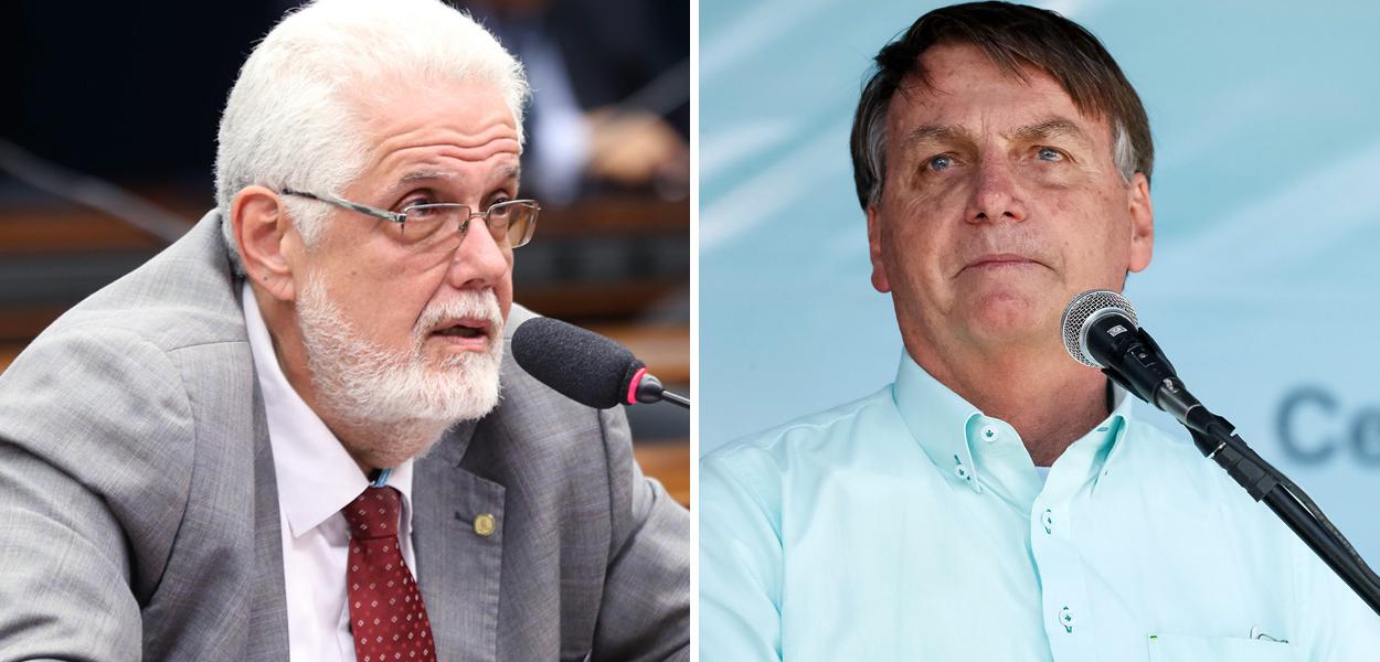 Jorge Solla e Jair Bolsonaro (Foto: Najara Araújo/Câmara dos Deputados | Alan Santos /PR) Jorge Solla e Jair Bolsonaro