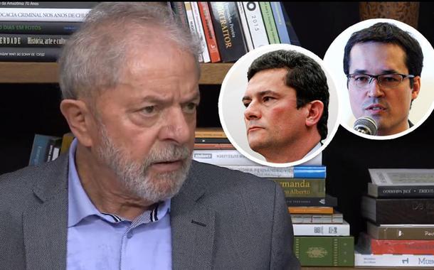 Lula, Sérgio Moro e Deltan Dallagnol (Foto: 247 - Reuters) Lula, Sérgio Moro e Deltan Dallagnol