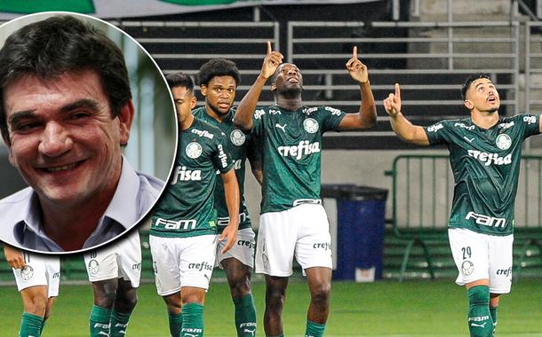 Andres Sanchez e Palmeiras (Foto: CBF ( Arquivo) | Rodrigo Corsi/FPF) Andres Sanchez e Palmeiras