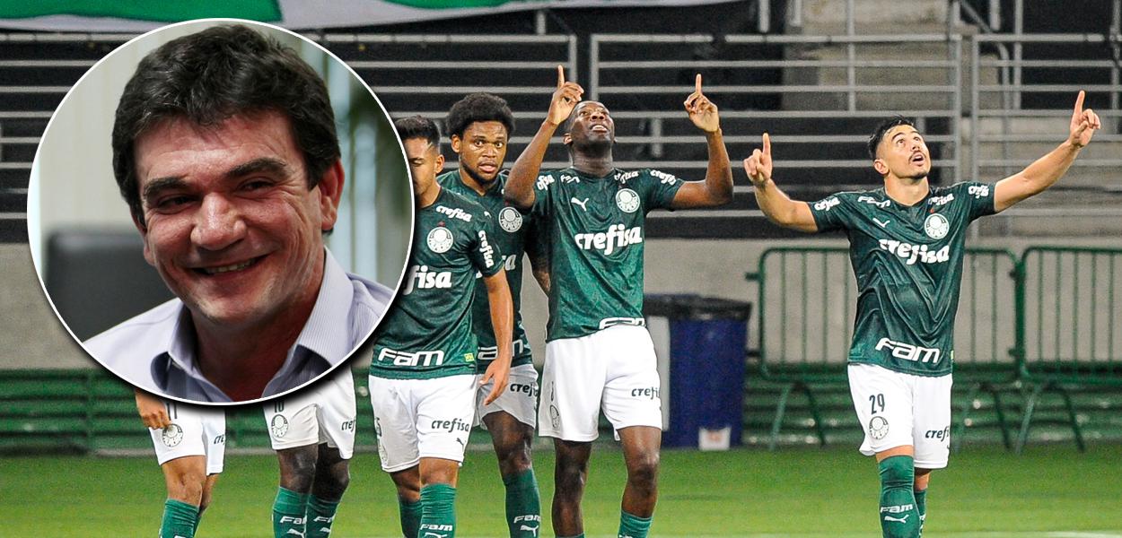 Andres Sanchez e Palmeiras (Foto: CBF ( Arquivo) | Rodrigo Corsi/FPF) Andres Sanchez e Palmeiras