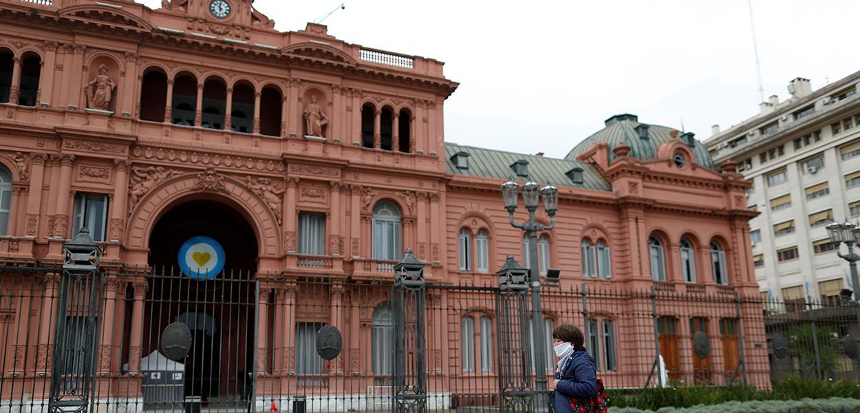 Casa Rosada em Buenos Aires (Foto: REUTERS/Agustin Marcarian) Casa Rosada em Buenos Aires