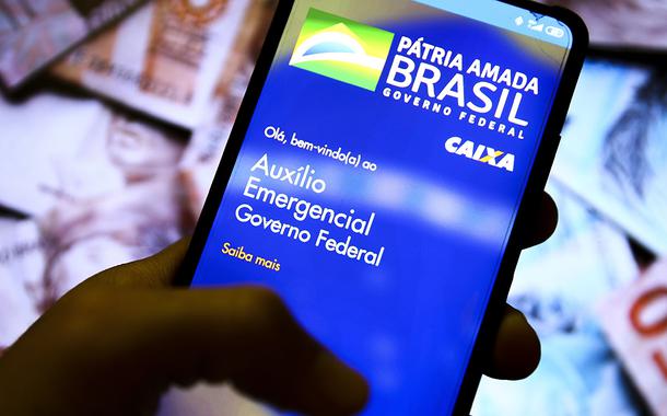 Aplicativo auxílio emergencial do Governo Federal. (Foto: Marcelo Camargo/Agência Brasil) Aplicativo auxílio emergencial do Governo Federal.