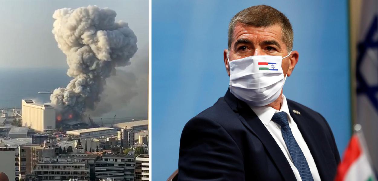 Explosão no Líbano / Gabi Ashkenadzi (Foto: Reprodução | Reuters) Explosão no Líbano / Gabi Ashkenadzi