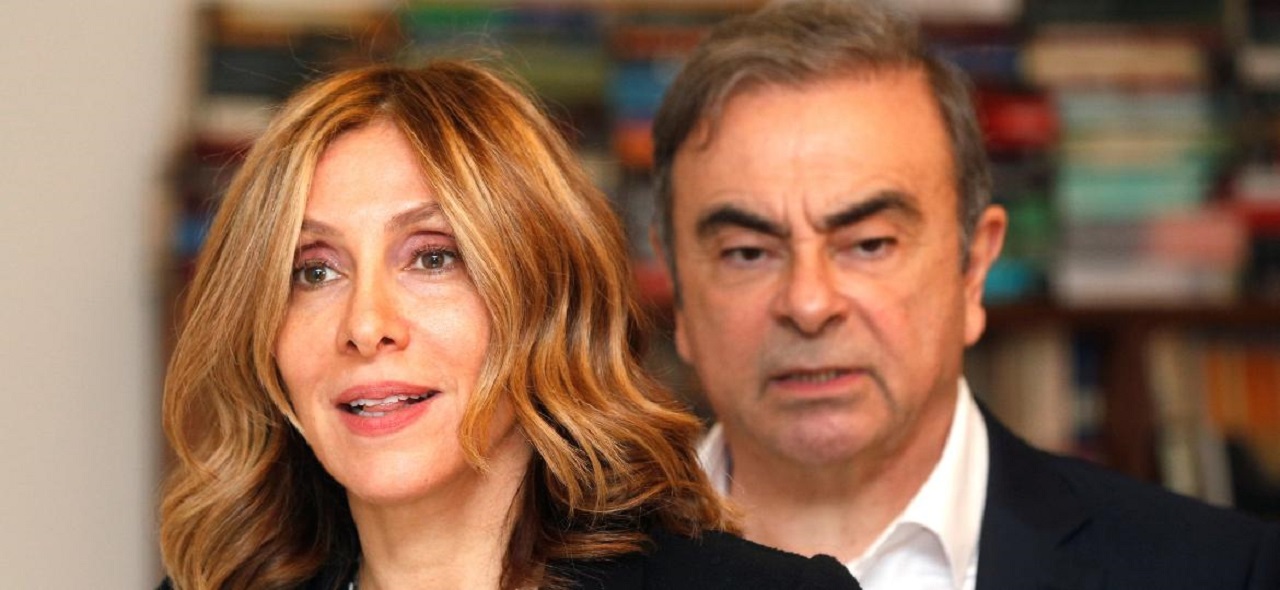 Carole e Carlos Ghosn têm casa destruída em Beirute (Foto: Mohamed Azakir/Reuters) Carole e Carlos Ghosn têm casa destruída em Beirute
