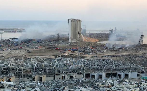 Explosão em Beirute, Líbano (Foto: REUTERS / Aziz Taher) Explosão em Beirute, Líbano