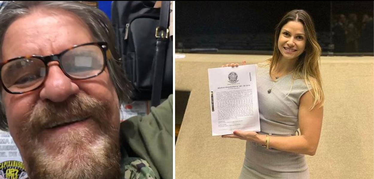 Ricardo Roriz e Mariana Maduro. (Foto: Reprodução) Ricardo Roriz e Mariana Maduro.