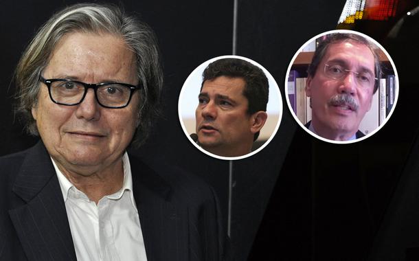 Paulo Moreira Leite, Sérgio Moro e Merval Pereira (Foto: Brasil 247 | Reuters | Reprodução) Paulo Moreira Leite, Sérgio Moro e Merval Pereira