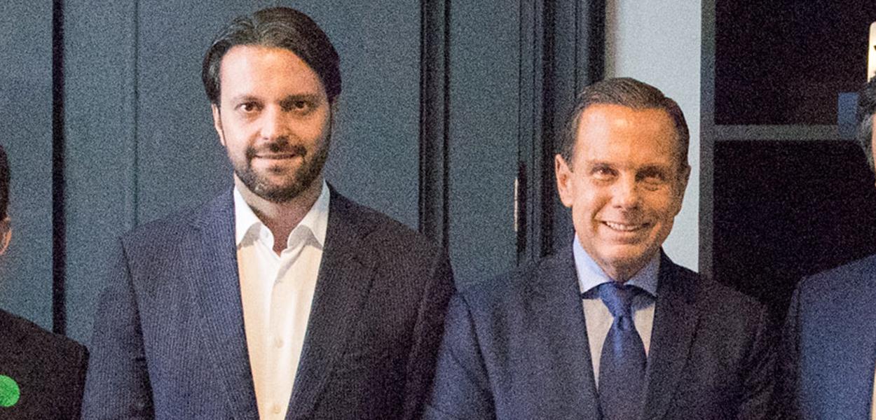 Alexandre Baldy e João Doria (Foto: Diogo Moreira/GOVSP) www.brasil247.com - Alexandre Baldy e João Doria