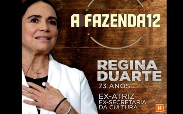 Após revelação de sonho de voltar para a Globo, internautas sugerem que Regina Duarte participe da Fazenda, na Record (Foto: Reprodução) Após revelação de sonho de voltar para a Globo, internautas sugerem que Regina Duarte participe da Fazenda, na Record
