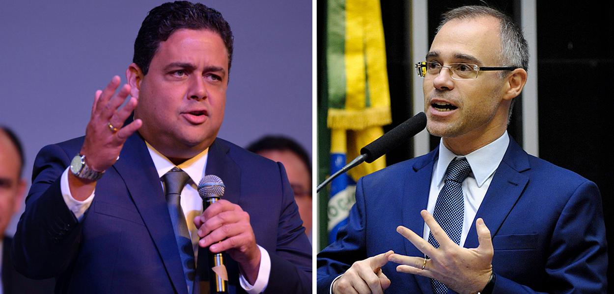 Felipe Santa Cruz e André Mendonça (Foto: Fabio Rodrigues Pozzebom/Agência Brasil | Câmara dos Deputados/Divulgação) Felipe Santa Cruz e André Mendonça