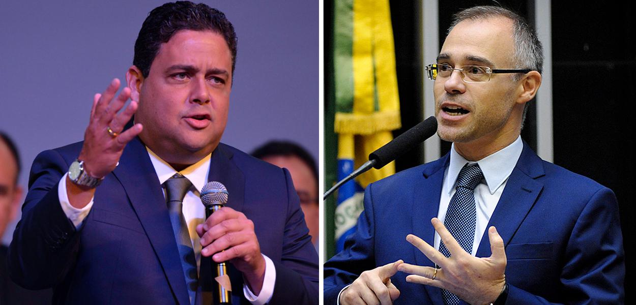 Felipe Santa Cruz e André Mendonça (Foto: Fabio Rodrigues Pozzebom/Agência Brasil | Câmara dos Deputados/Divulgação) Felipe Santa Cruz e André Mendonça