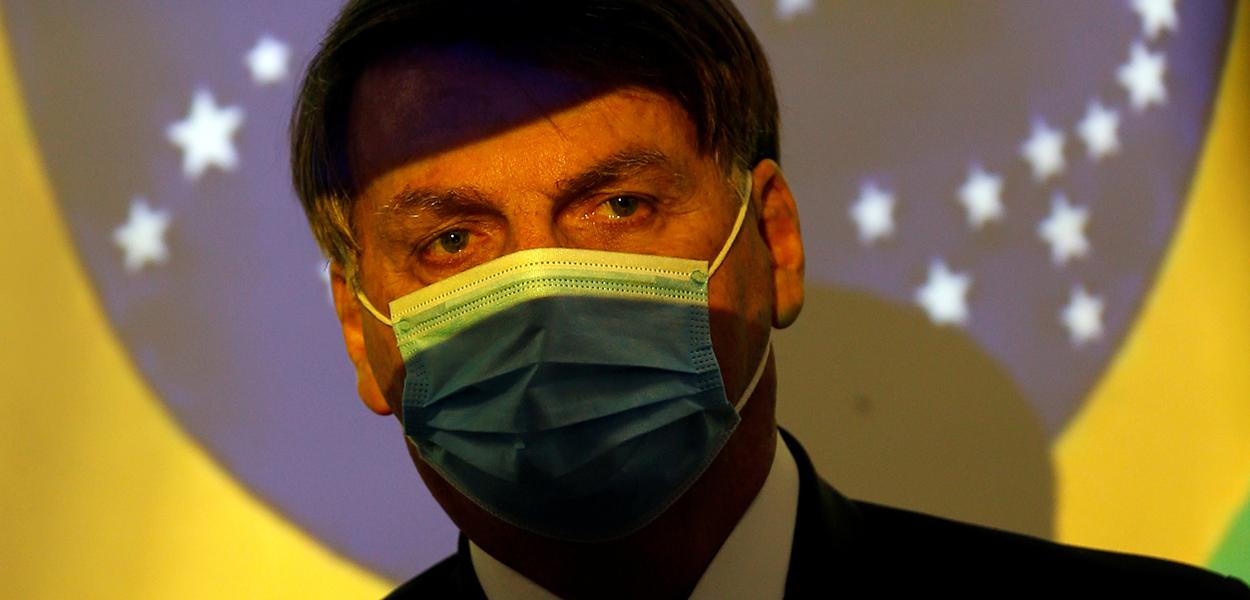 Presidente Jair Bolsonaro durante cerimônia no Ministério de Minas e Energia, em Brasília 05/08/2020 (Foto: REUTERS/Adriano Machado) Presidente Jair Bolsonaro durante cerimônia no Ministério de Minas e Energia, em Brasília 05/08/2020