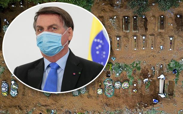 Jair Bolsonaro e cemitério Vila Formosa, em São Paulo. (Foto: REUTERS/Amanda Perobelli) Jair Bolsonaro e cemitério Vila Formosa, em São Paulo.