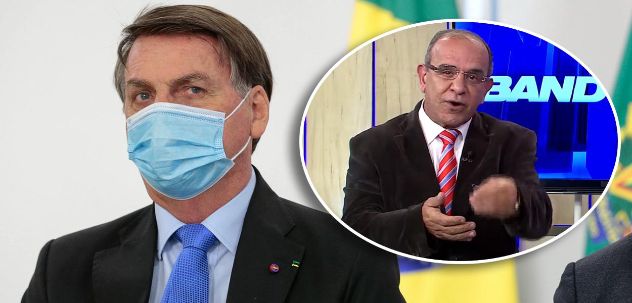 Jair Bolsonaro e Milton Cardoso (Foto: Carolina Antunes/PR | Reprodução) Jair Bolsonaro e Milton Cardoso