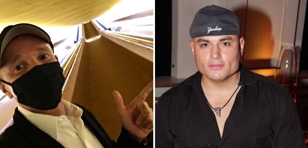 Netinho e Carlos Alberto 'Mendigo' (Foto: Reprodução/Instagram) Netinho e Carlos Alberto 'Mendigo'