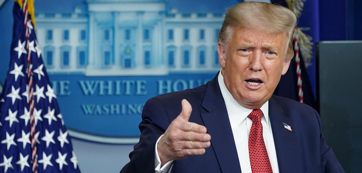 Presidente dos EUA, Donald Trump, na Casa Branca (Foto: REUTERS/Kevin Lamarque) Presidente dos EUA, Donald Trump, na Casa Branca