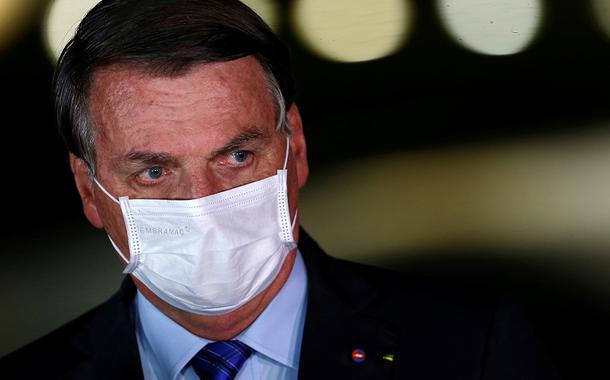 Presidente Jair Bolsonaro em Brasília 12/08/2020 (Foto: REUTERS/Adriano Machado) Presidente Jair Bolsonaro em Brasília 12/08/2020