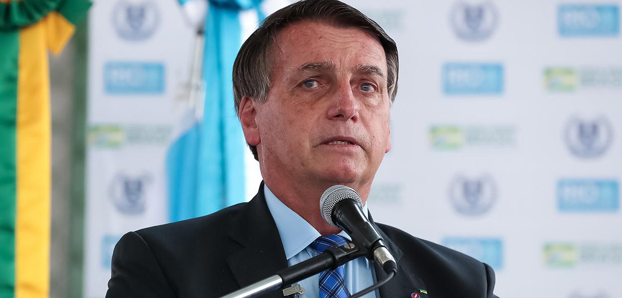(Rio de Janeiro - RJ, 14/08/2020) Palavras do Presidente da República Jair Bolsonaro. (Foto: Marcos Corrêa/PR) (Rio de Janeiro - RJ, 14/08/2020) Palavras do Presidente da República Jair Bolsonaro.