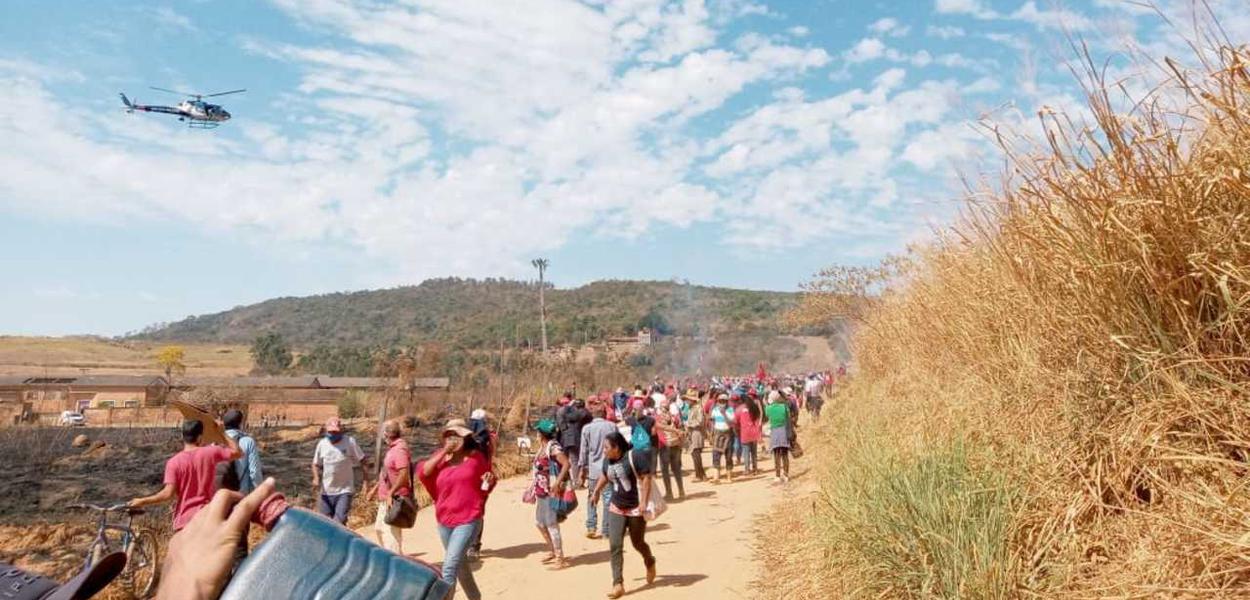 Ação de despejo de famílias do MST em plena pandemia é denunciada à ONU (Foto: MST/Divulgação) Ação de despejo de famílias do MST em plena pandemia é denunciada à ONU