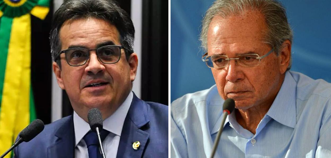 Ciro Nogueira e Paulo Guedes (Foto: Agência Brasil) www.brasil247.com - Ciro Nogueira e Paulo Guedes