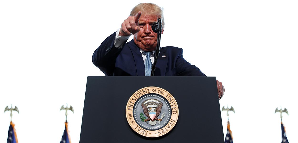 Presidente dos EUA, Donald Trump (Foto: REUTERS/Tom Brenner) Presidente dos EUA, Donald Trump
