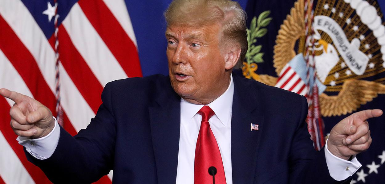 Presidente dos EUA, Donald Trump (Foto: REUTERS/Leah Millis) Presidente dos EUA, Donald Trump