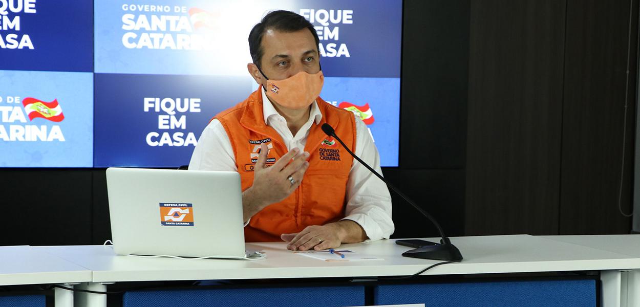 Carlos Moisés (Foto: Secom) Carlos Moisés