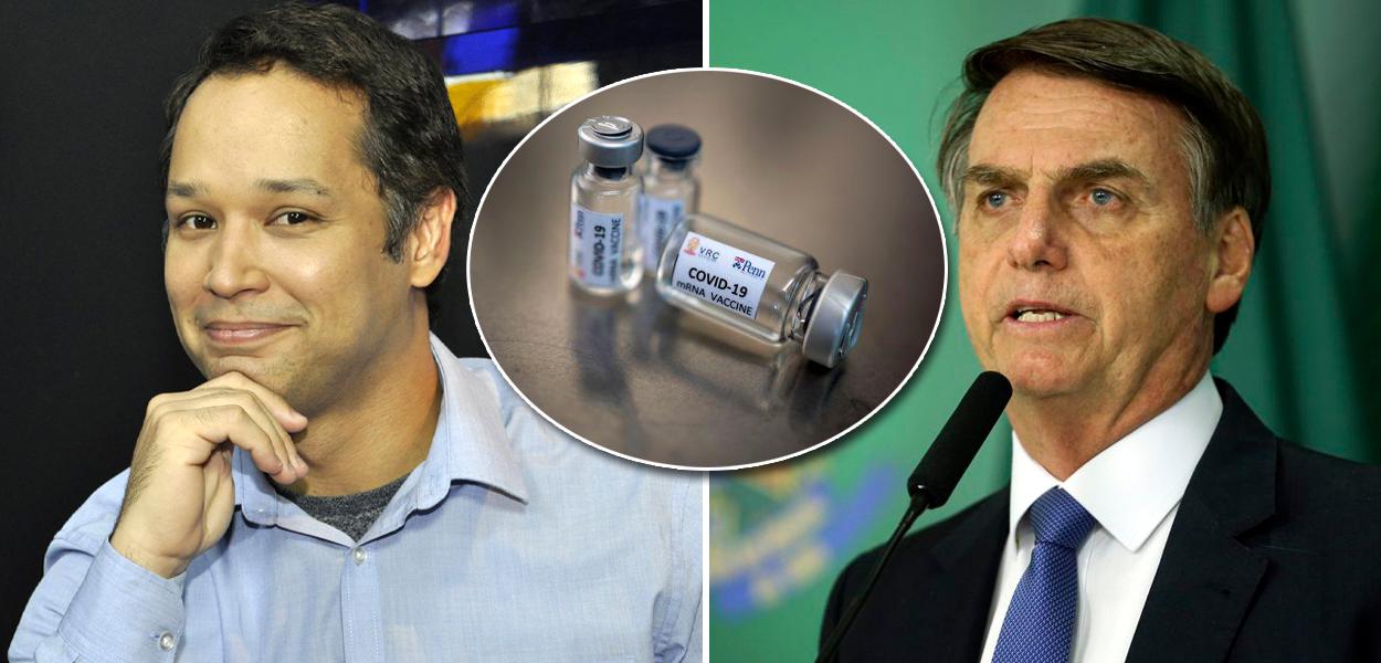 Leonardo Stoppa e Jair Bolsonaro (Foto: Felipe L. Gonçalves/Brasil247 | ABr | Reuters) Leonardo Stoppa e Jair Bolsonaro