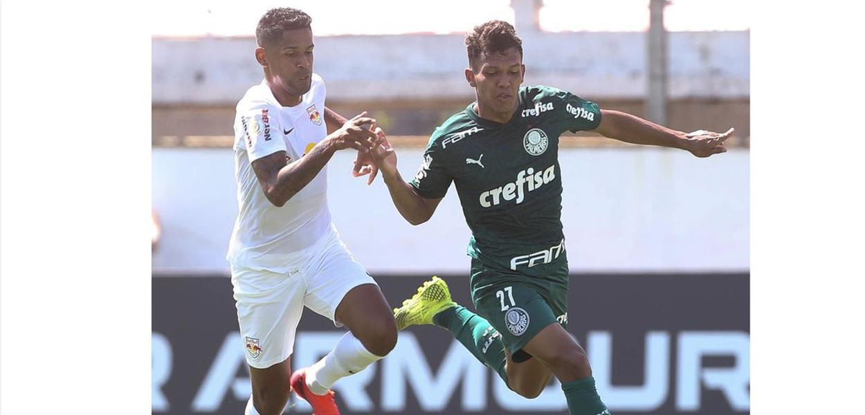 Palmeiras vence o Red Bull Bragantino (Foto: Cesar Greco - Palmeiras) Palmeiras vence o Red Bull Bragantino