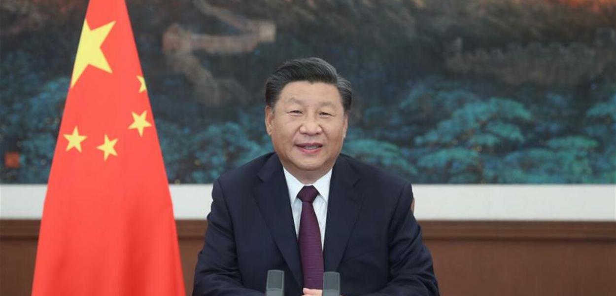 Xi Jinping, presidente da China (Foto: Xinhua) Xi Jinping, presidente da China