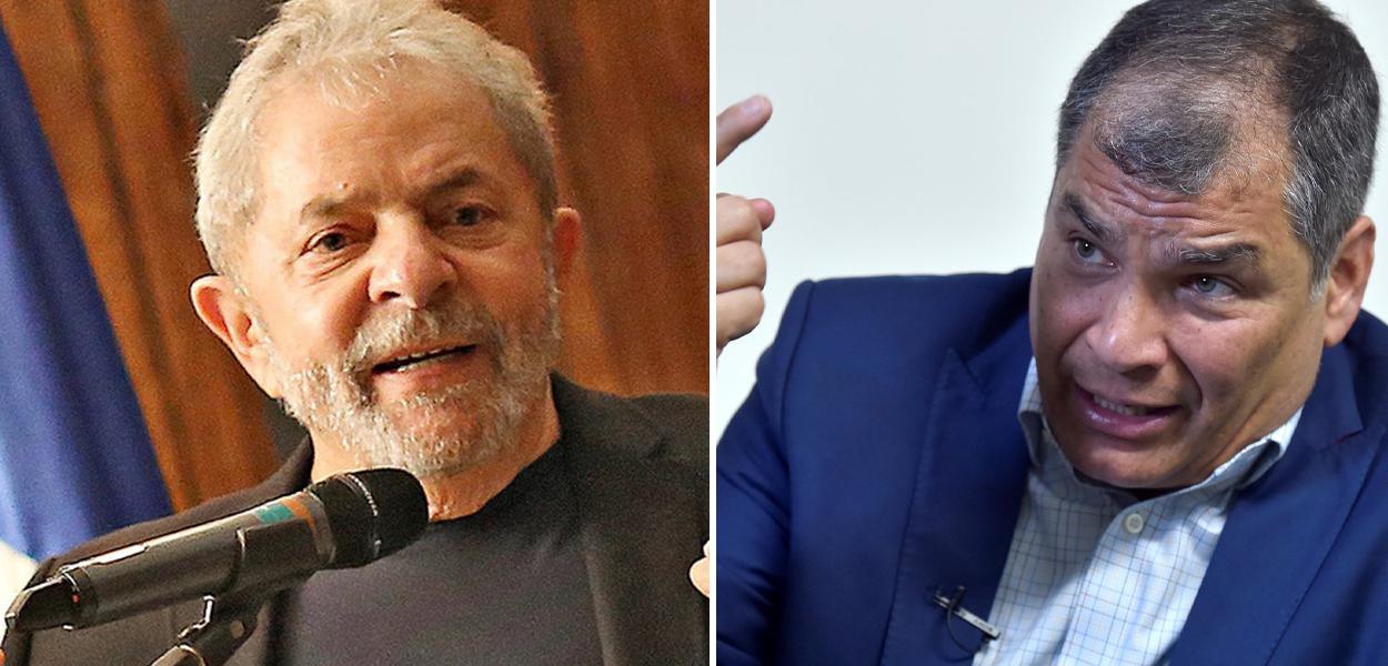 Lula e Rafael Correa (Foto: Ricardo Stuckert/Instituto Lula | Reuters) Lula e Rafael Correa