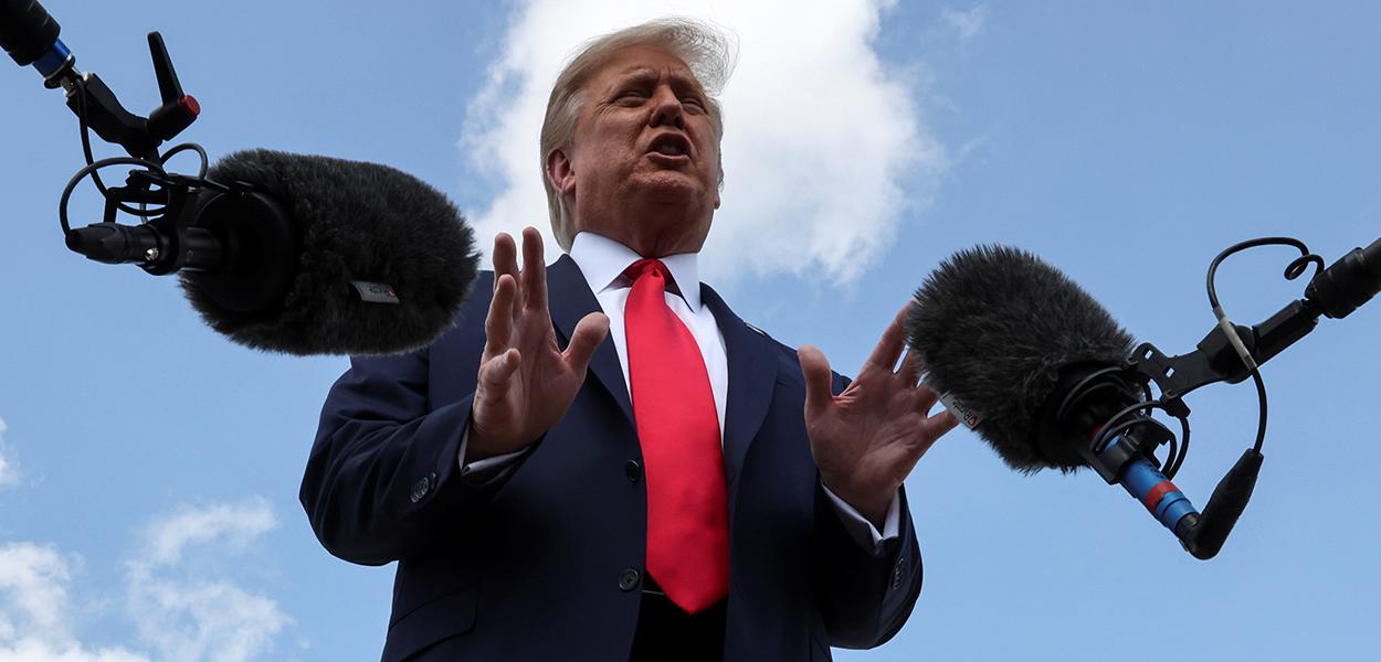 Presidente dos EUA, Donald Trump (Foto: REUTERS/Jonathan Ernst) Presidente dos EUA, Donald Trump