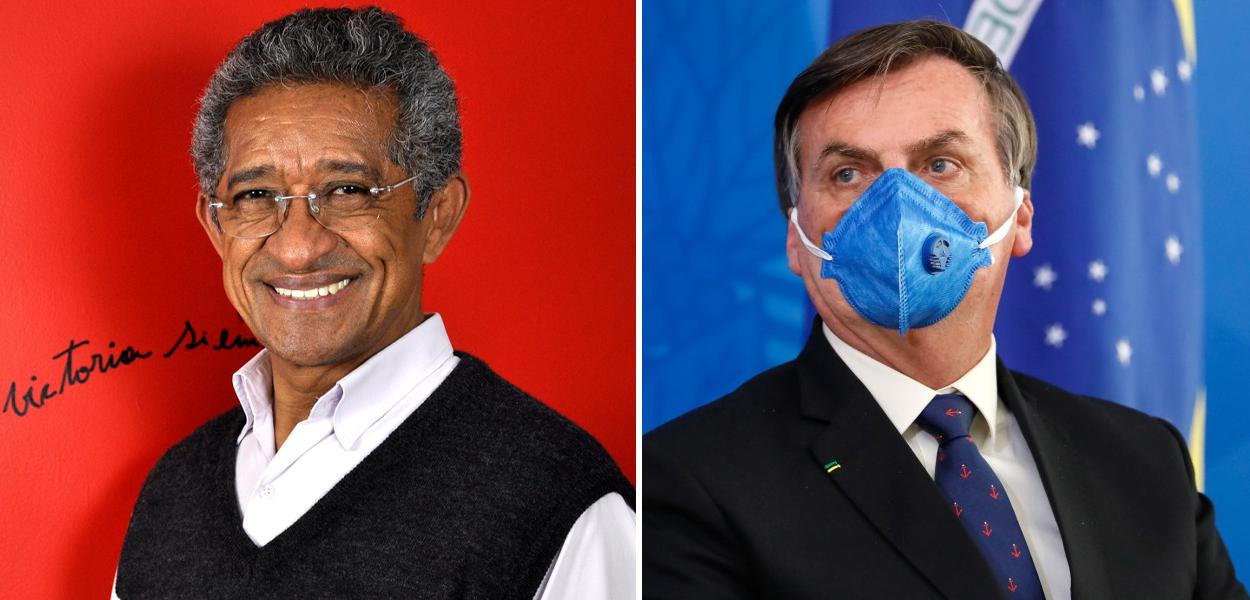 Vicentinho e Jair Bolsonaro (Foto: Felipe L. Gonçalves/Brasil247 | Agência Brasil) Vicentinho e Jair Bolsonaro