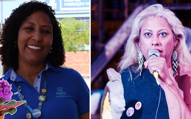 Vanessa Mulet e Indianarae Siqueira (Foto: Reprodução) Vanessa Mulet e Indianarae Siqueira