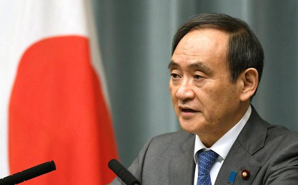 Yoshihide Suga, primeiro-ministro japonês (Foto: Reuters) Yoshihide Suga, primeiro-ministro japonês