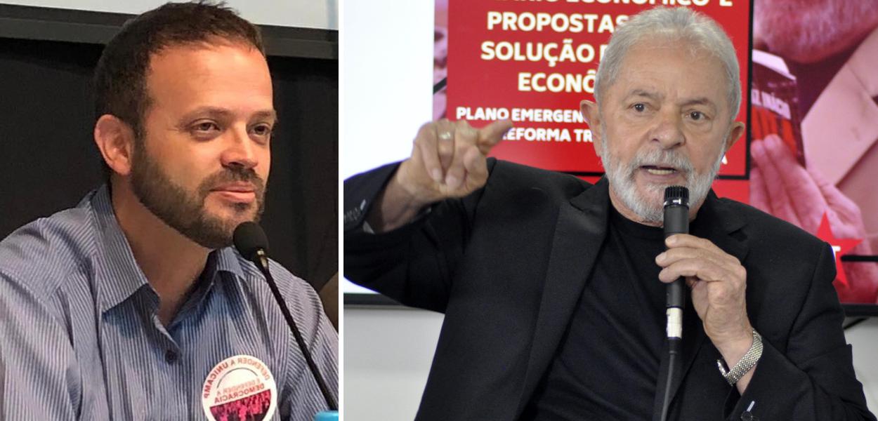 Wagner Romão e Lula (Foto: Reprodução | Felipe L. Gonçalves/Brasil247) Wagner Romão e Lula