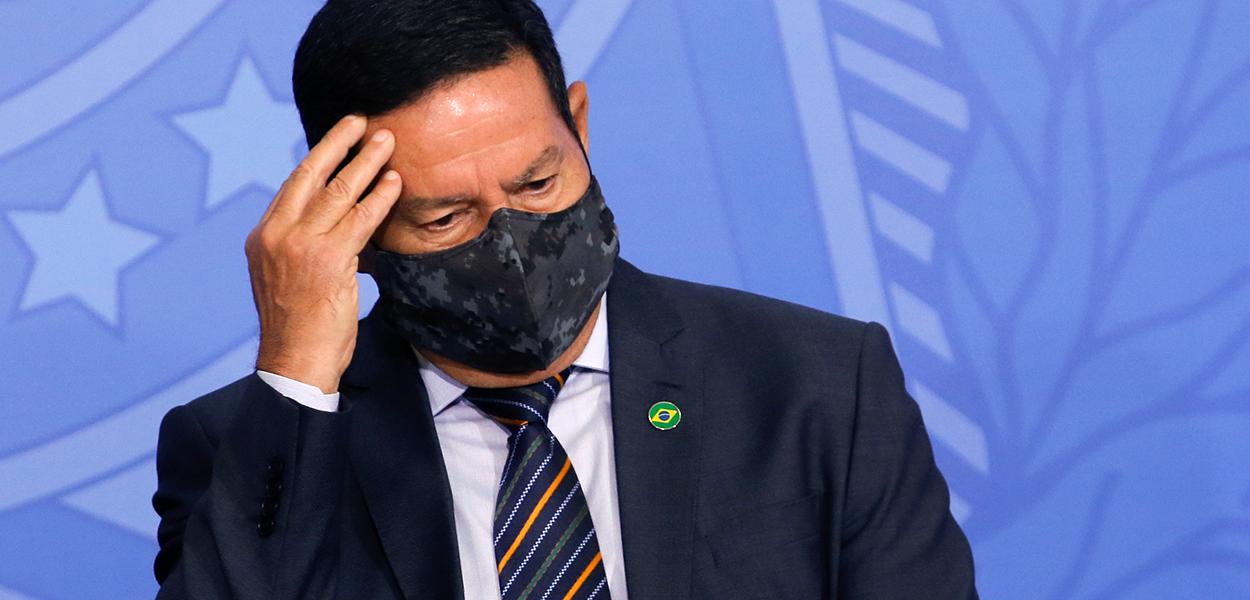 Vice-presidente Hamilton Mourão 16/09/2020 (Foto: REUTERS/Adriano Machado) Vice-presidente Hamilton Mourão 16/09/2020