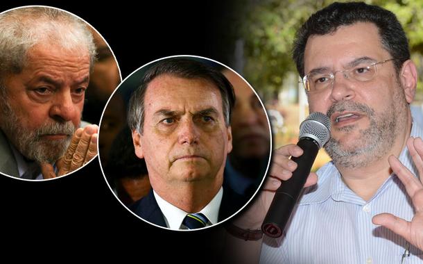 Lula, Jair Bolsonaro e Rui Costa Pimenta (Foto: Agência Brasil) Lula, Jair Bolsonaro e Rui Costa Pimenta