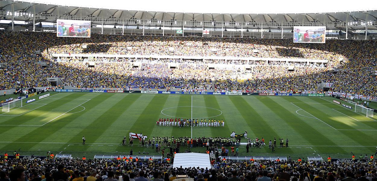 Locais que receberem público deverão seguir o "Plano de Retorno aos Estádios de Futebol", da CBF (Foto: SERGIO MORAES/REUTERS) Locais que receberem público deverão seguir o "Plano de Retorno aos Estádios de Futebol", da CBF
