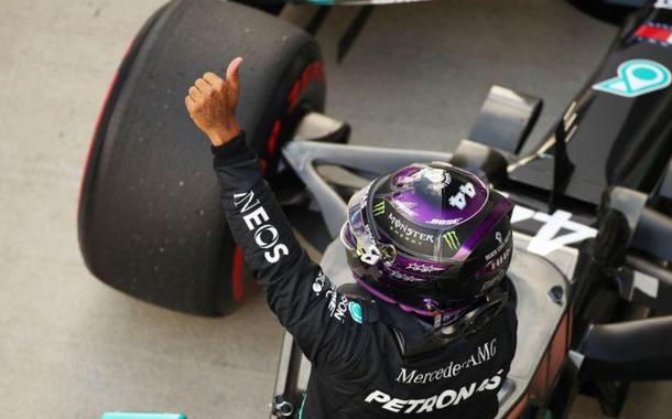 Piloto da Fórmula 1 Lewis Hamilton (Foto: Bryn Lennon/Pool via REUTERS) Piloto da Fórmula 1 Lewis Hamilton