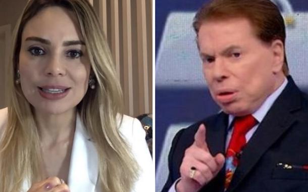Rachel Sheherazade e Silvio Santos (Foto: Reprodução) Rachel Sheherazade e Silvio Santos