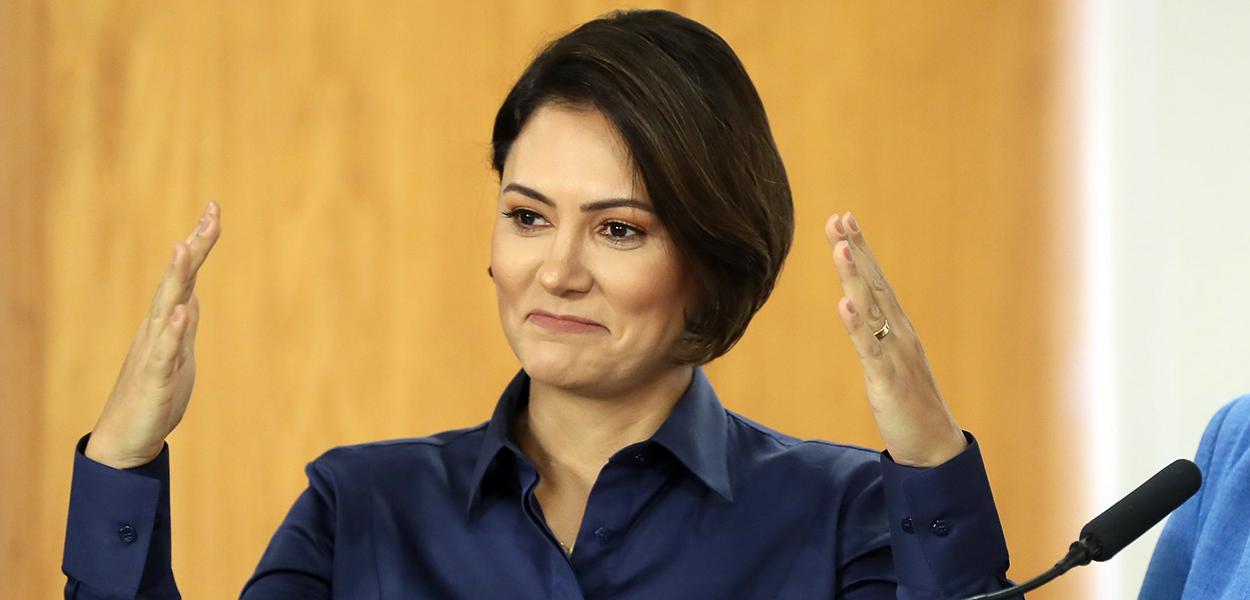 Michelle Bolsonaro (Foto: Isac Nóbrega/PR) www.brasil247.com - Michelle Bolsonaro