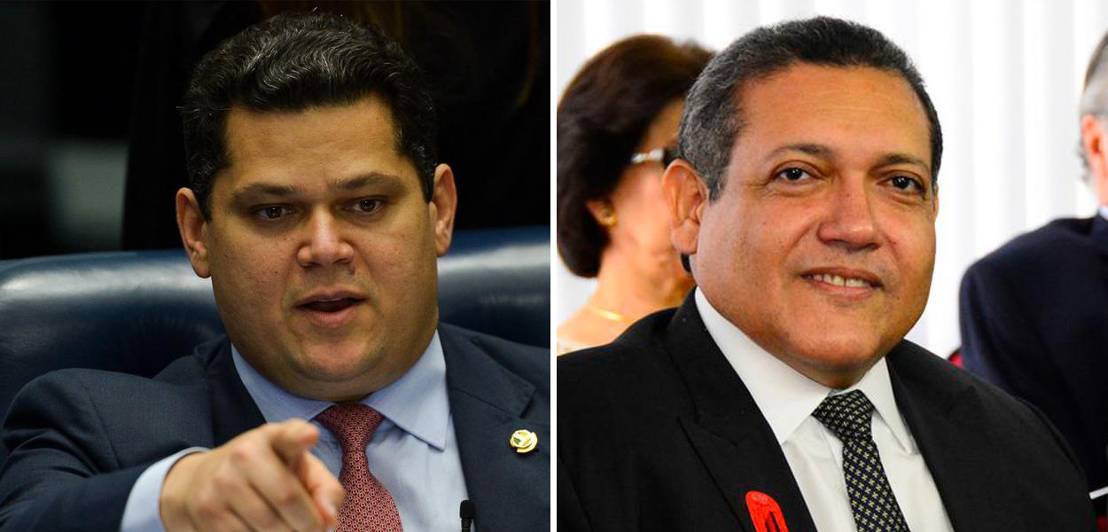 Davi Alcolumbre e Kassio Nunes (Foto: Divulgação) Davi Alcolumbre e Kassio Nunes